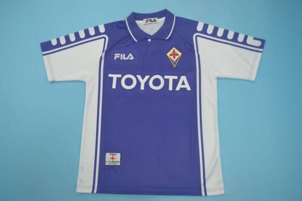 Fiorentina 1999/2000 Home Shirt - Kids 3-14 years old and Adults Small to 2XL