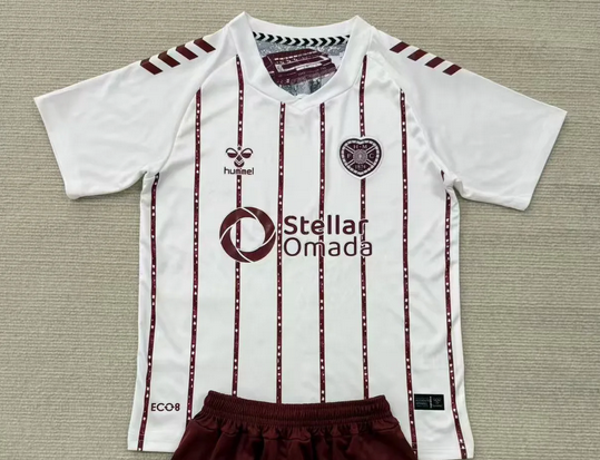 Hearts 2025/26 Away Shirt - Adults Small to 2XL
