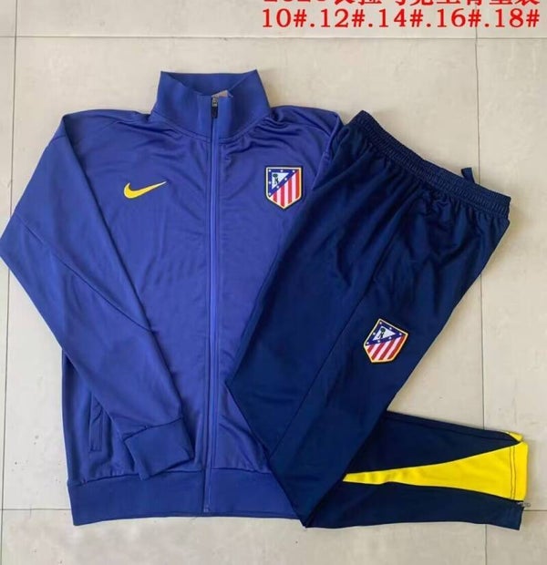 Atletico Madrid 2025/2026 Tracksuit 1 - Kids 10-18 Sizes and Adults Small to 2XL