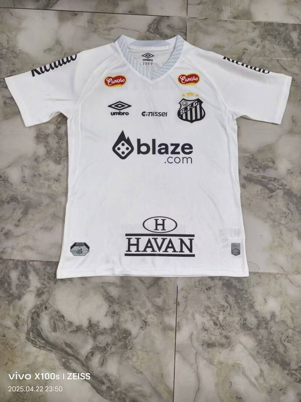Santos 2025/2026 Home Shirt - Kids 3-14 years old and Adults Small to 4XL
