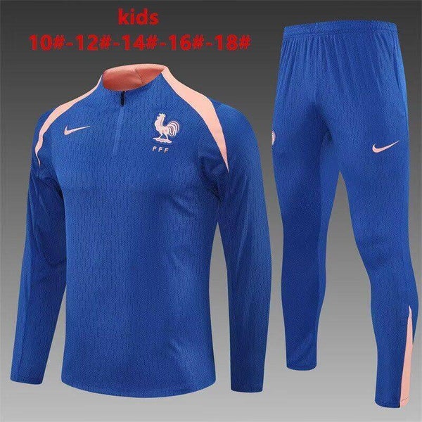 France 2025/2026 Tracksuit 2 - Kids 10-18 Sizes and Adults Small to 2XL