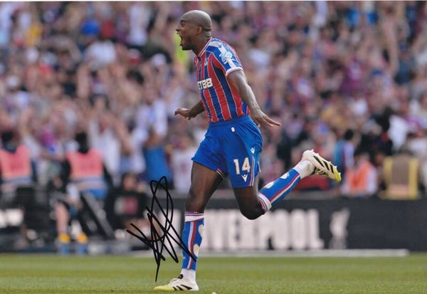 Jean-Philippe Mateta - Hand Signed A4 Photograph - Crystal Palace - COA
