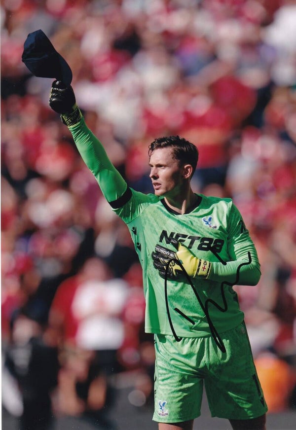 Dean Henderson - Hand Signed A4 Photograph - Crystal Palace - COA