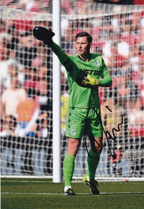 Dean Henderson - Hand Signed A4 Photograph - Crystal Palace - COA