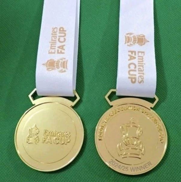 FA Cup 2025 Winners Medal - Crystal Palace v Manchester City - Available for dispatch now