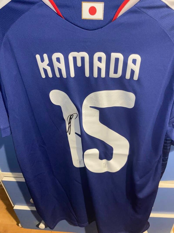 Daichi Kamada - Hand Signed Japan Home Shirt - 2026 - Large Adult - COA