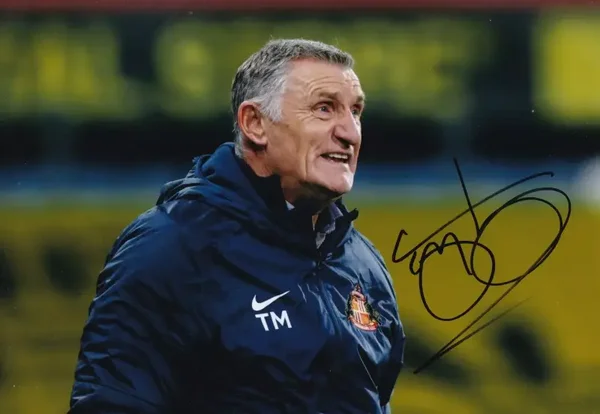 Sunderland Football Club - 5 Hand Signed A4 Photographs - COAs