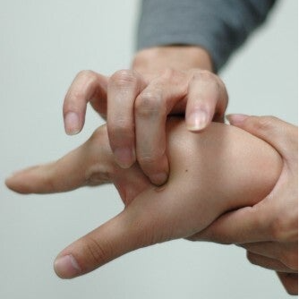 Handen massage