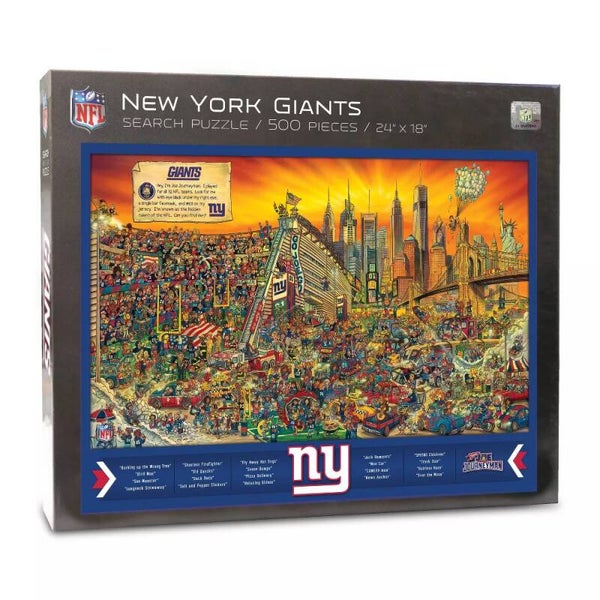 NFL New York Giants Joe Journeyman 500pc Puzzle