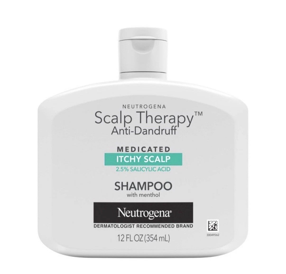 Neutrogena Scalp Therapy Anti-Dandruff Medicated Itchy Scalp Shampoo w/ Menthol