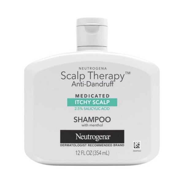 Neutrogena Scalp Therapy Anti-Dandruff Medicated Itchy Scalp Shampoo w/ Menthol