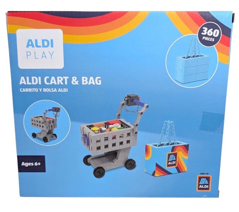 Aldi Play - Cart & Bag Building Set
