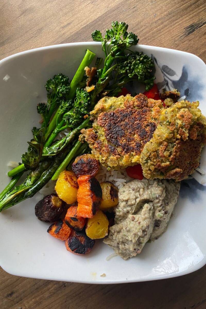vegetarian baked falafel recipe