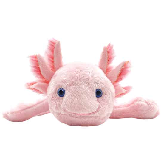 Axolotl Plüschtier pink