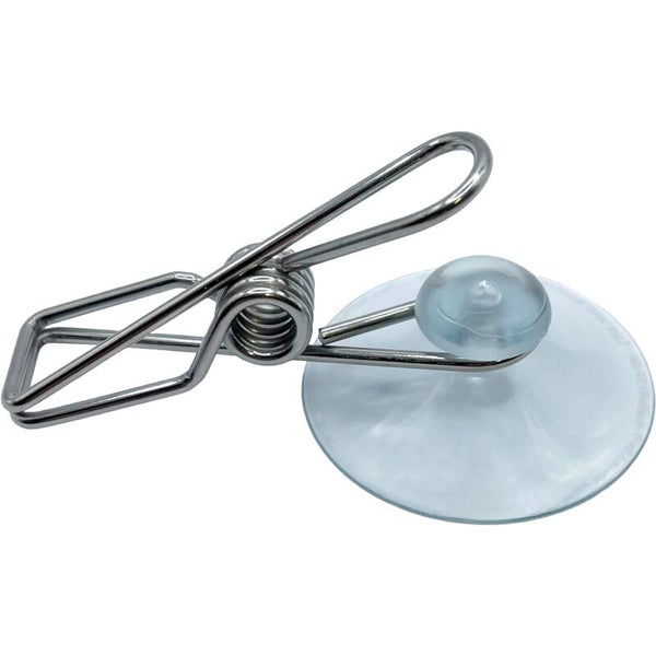 Futterklammer mit Saugnapf