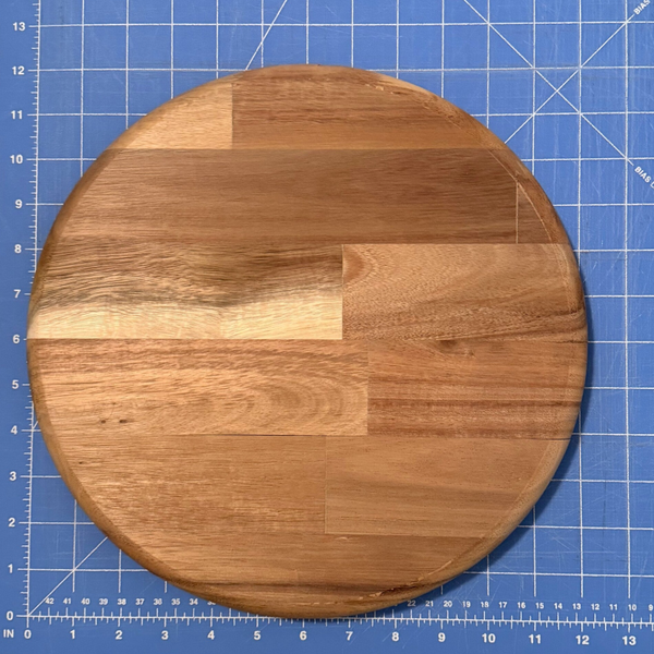 Charcuterie/Serving/Cutting Board - 12" Diameter Acacia Round