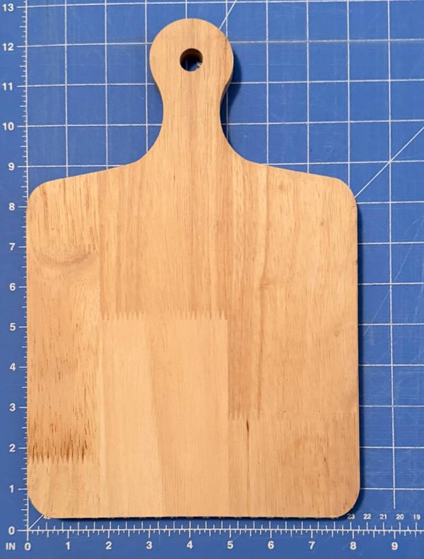 Charcuterie/Serving/Cutting Board - 8" x 8" Bamboo Wood