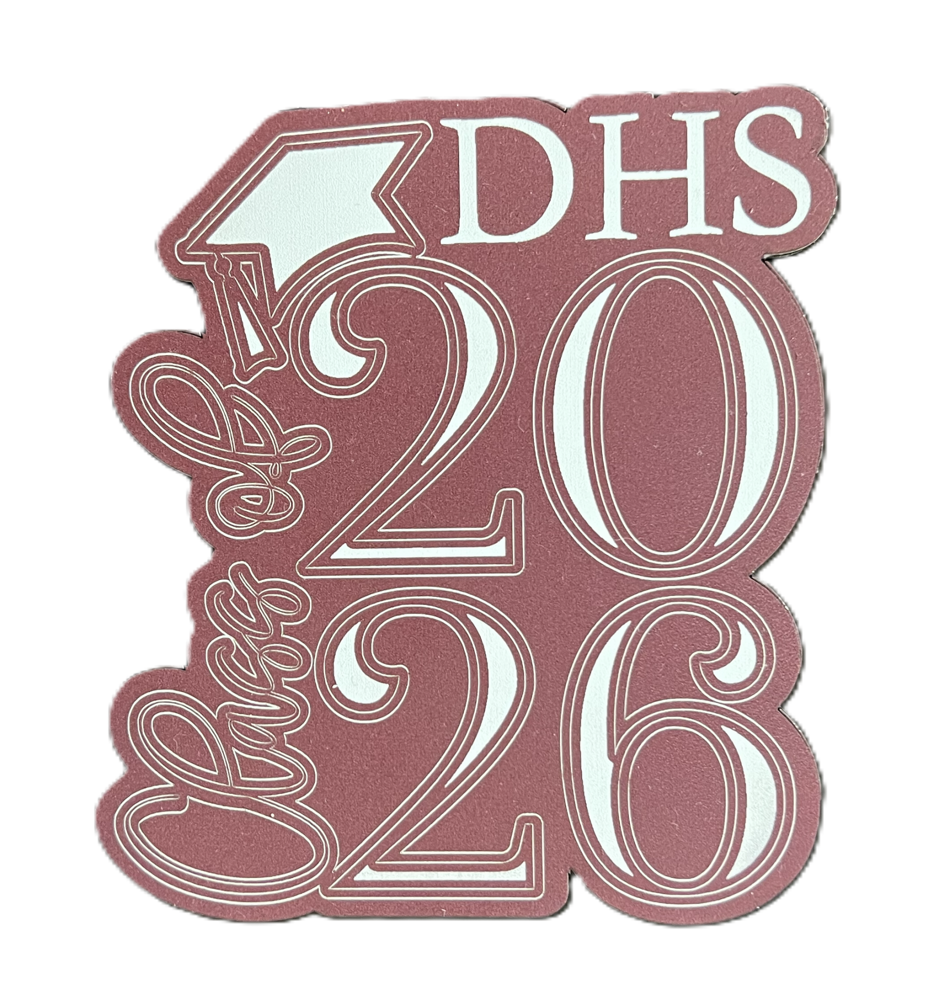 Square DHS Senior Magnet
