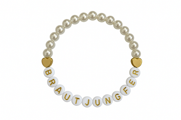 Elegantes Perlenarmband für Brautjungfern