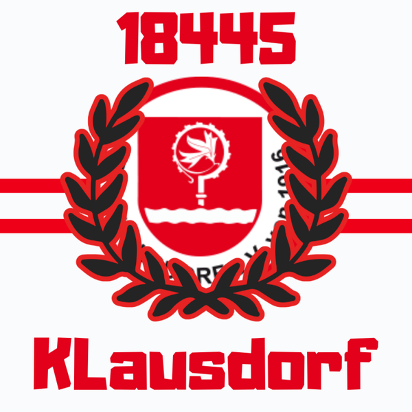 TSV Klausdorf (18445) 8X8cm / 500 Stück