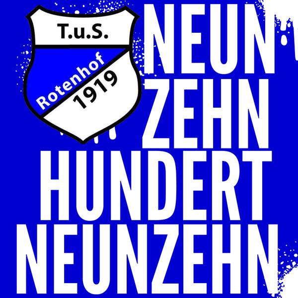 TuS Rotenhof (Neun Zehn Hundert Neunzehn) 8X8cm / 500 Stück