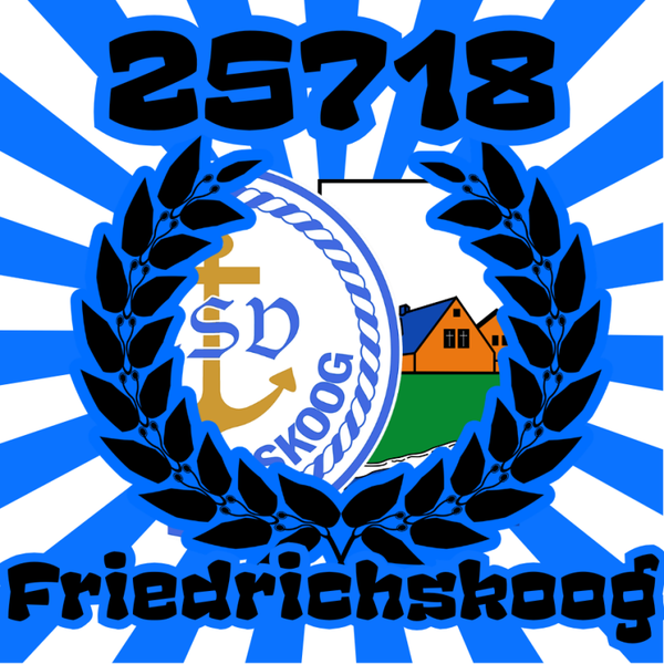 TSV Friedrichskoog (25718) 8X8cm / 500 Stück