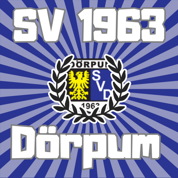 SV Dörpum (1963) 8x8cm / 500 Stück