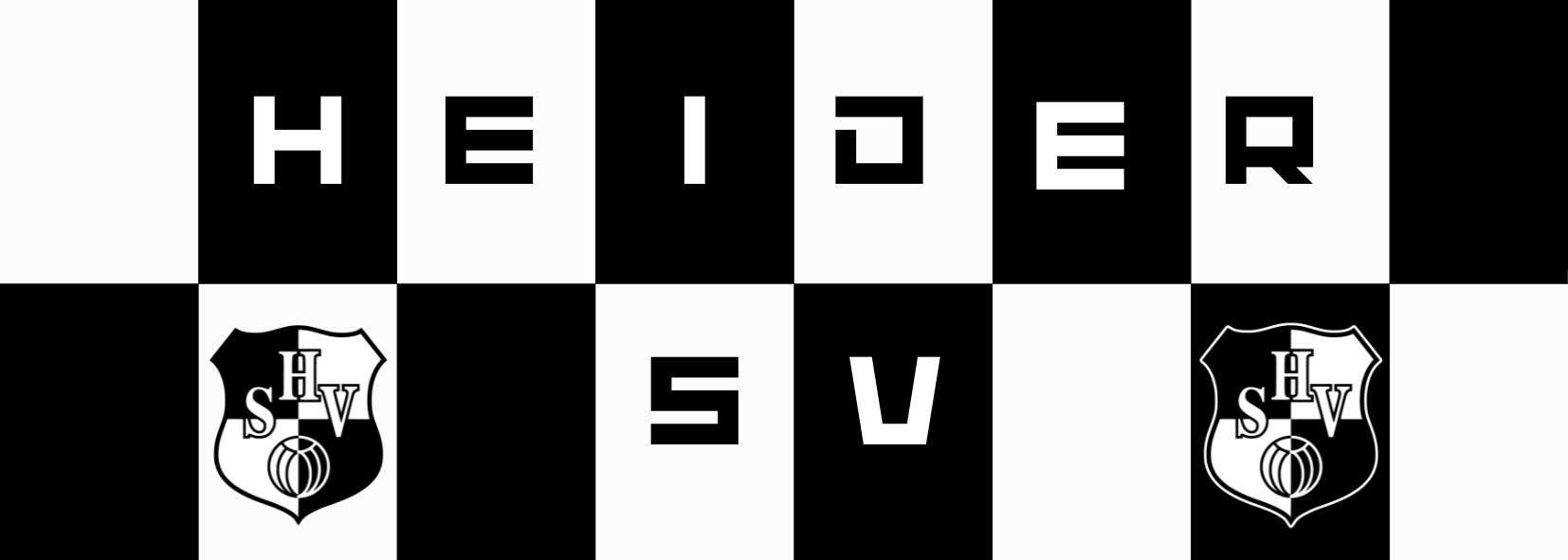 Heider SV (Schachbrett) 14x5cm / 500 Stück