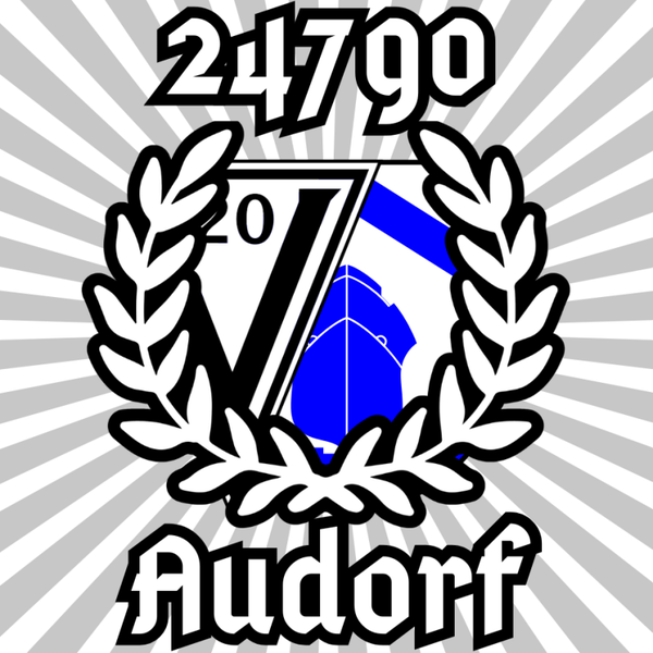 TSV Vineta Audorf (24790) 8X8cm / 500 Stück