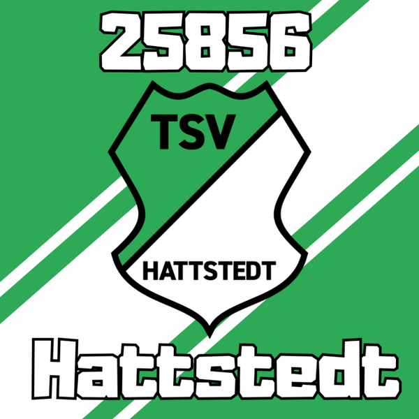 TSV Hattstedt (25856) 8X8cm / 500 Stück