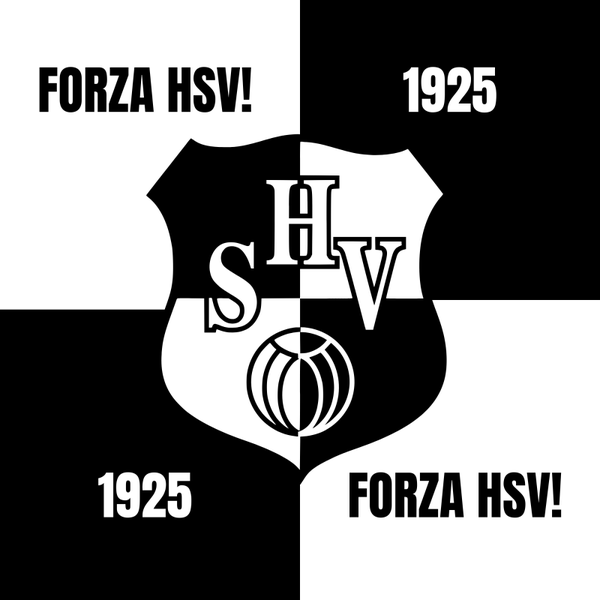 Heider SV (Forza HSV 1925) 8x8cm / 500 Stück