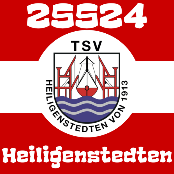TSV Heiligenstedten (25524) 8X8cm / 500 Stück