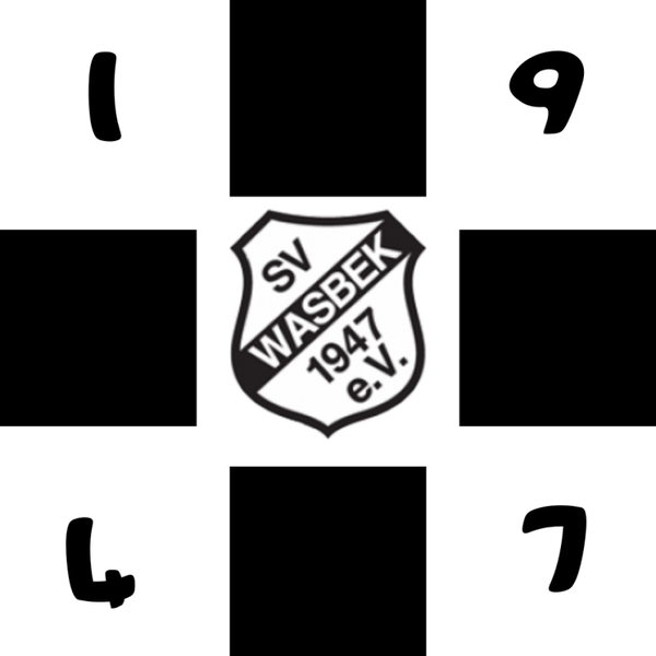 SV Wasbek (1947) 8x8cm / 500 Stück