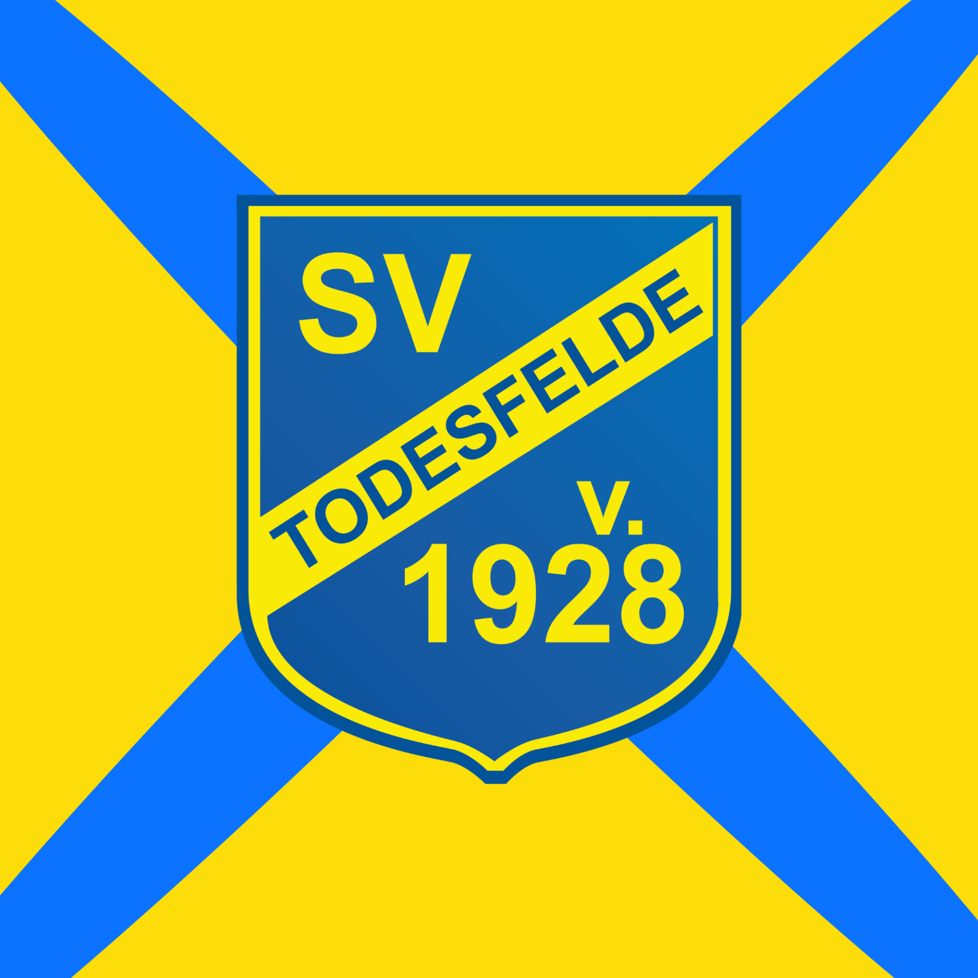 SV Todesfelde (Logo) 8x8cm / 500 Stück