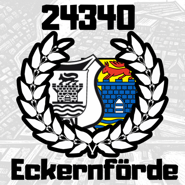 Eckernförder SV (24340) 8x8cm / 500 Stück