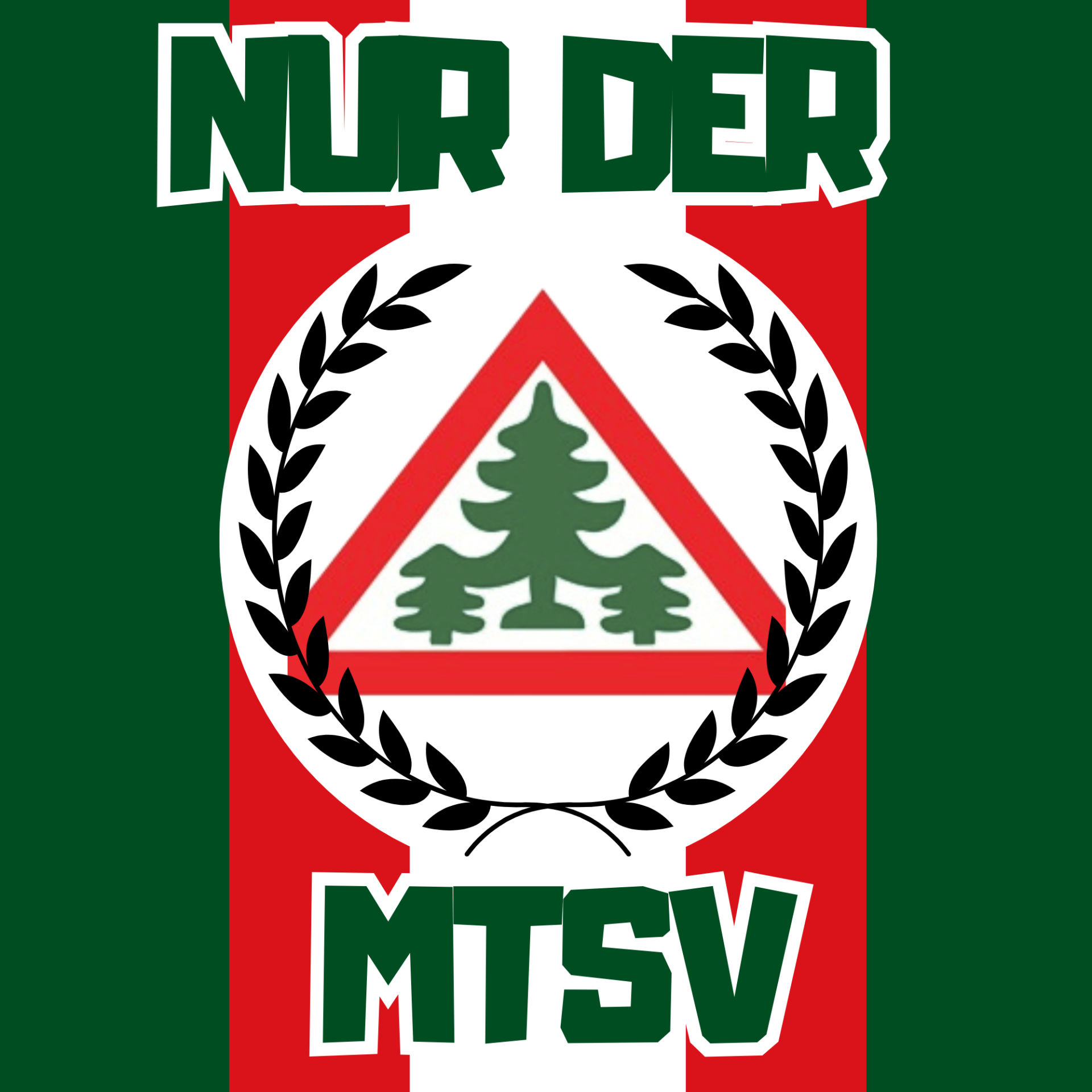 MTSV Hohenwestedt (Nur der MTSV) 8x8cm / 500 Stück