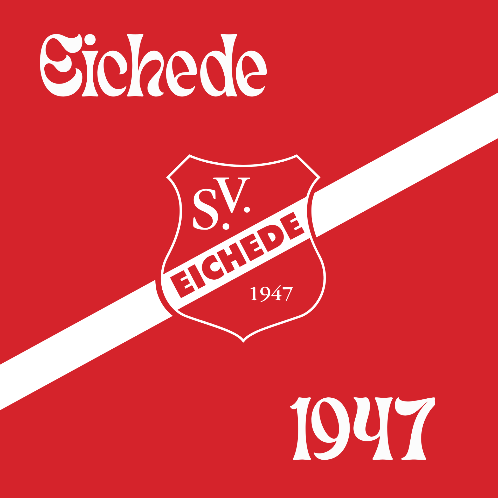SV Eichede (Eichede 1947) 8x8cm / 500 Stück