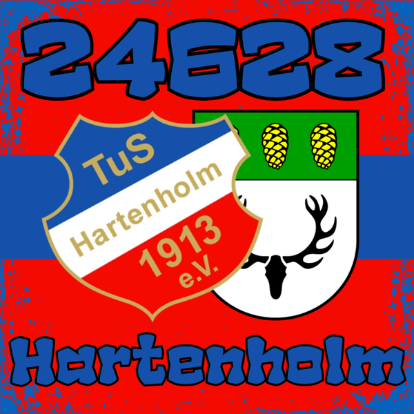 TuS Hartenholm (24628) 8X8cm / 500 Stück