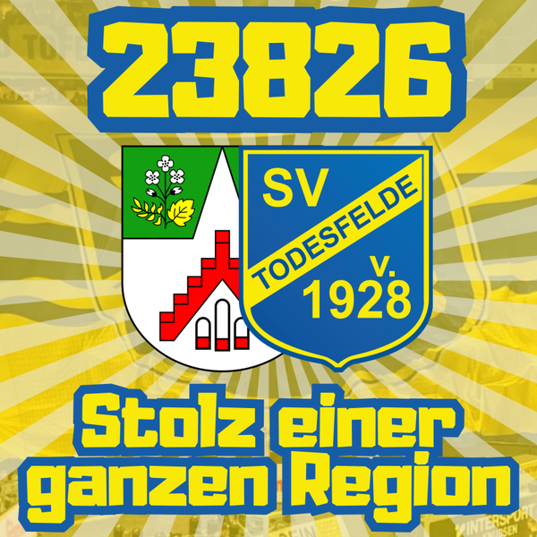 SV Todesfelde (23826) 8x8cm / 500 Stück
