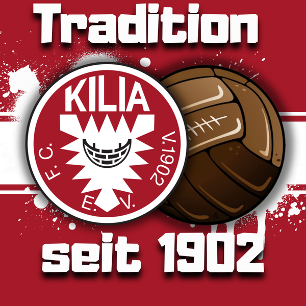 FC Kilia Kiel (1902) 8x8cm / 500 Stück