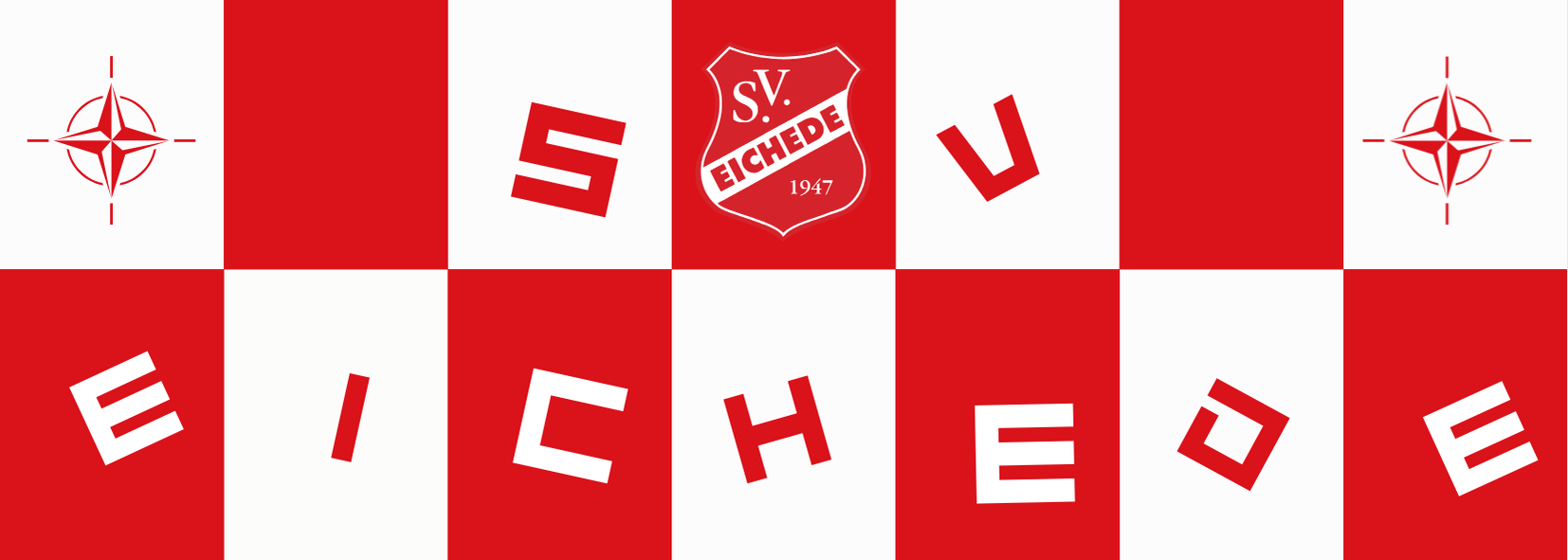 SV Eichede (Schachbrett) 14x5cm / 500 Stück