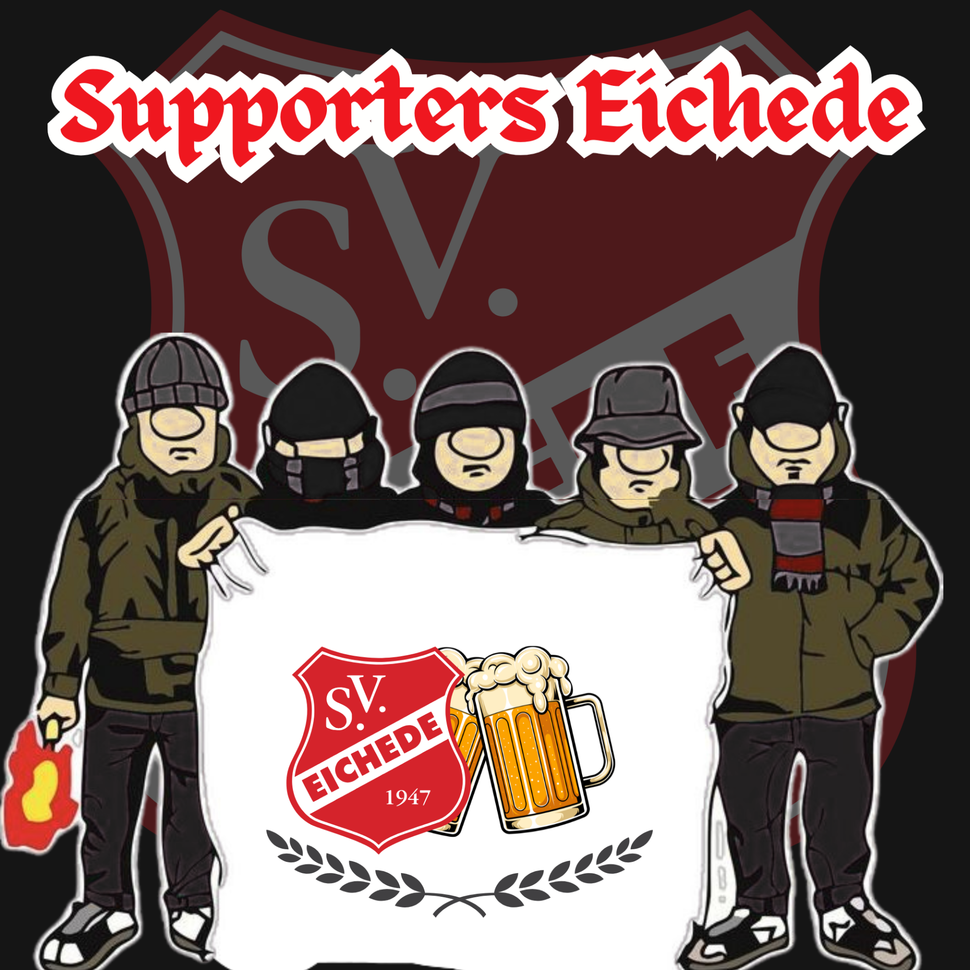 SV Eichede (Supporters) 8x8cm / 500 Stück