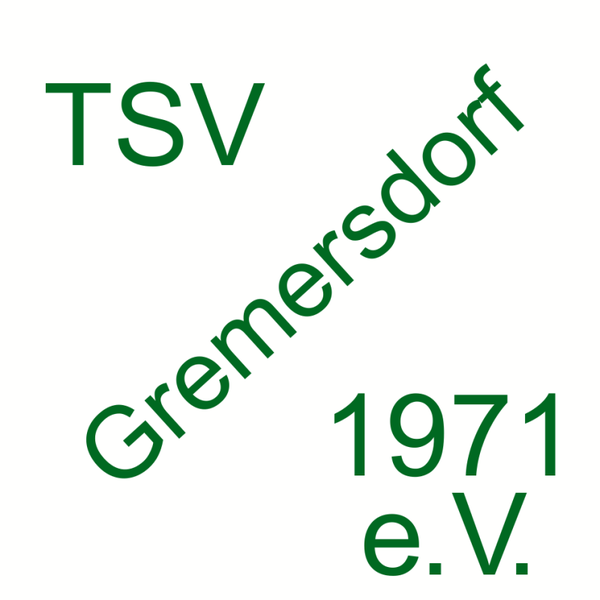 TSV Gremersdorf (Logo Text) 8X8 / 500 Stück