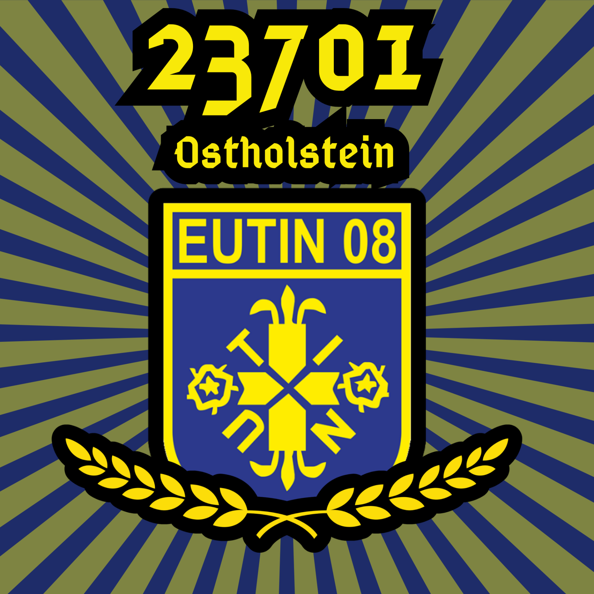 Eutin 08 (23701) 8x8cm / 500 Stück