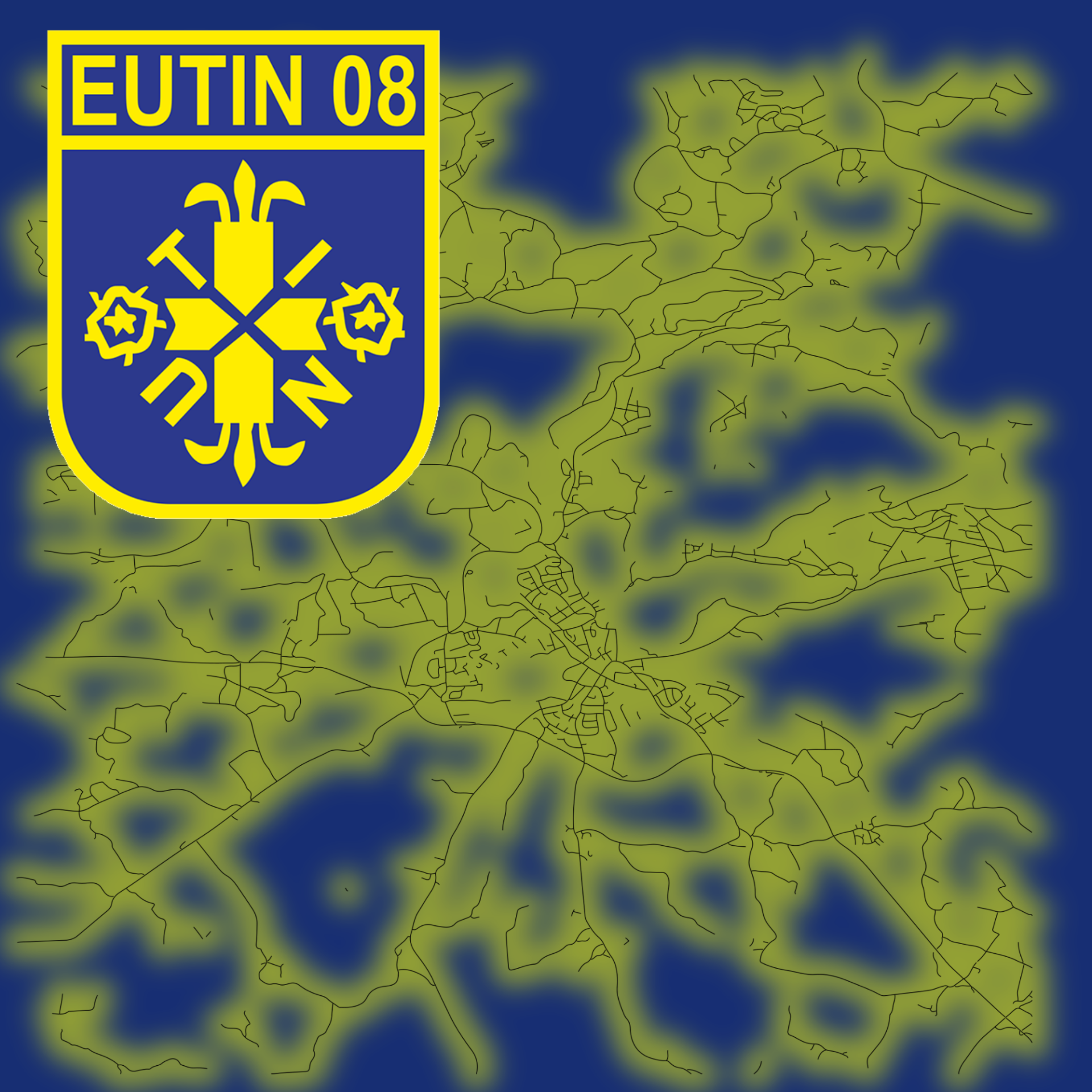 Eutin 08 (Stadtplan) 8x8cm / 500 Stück