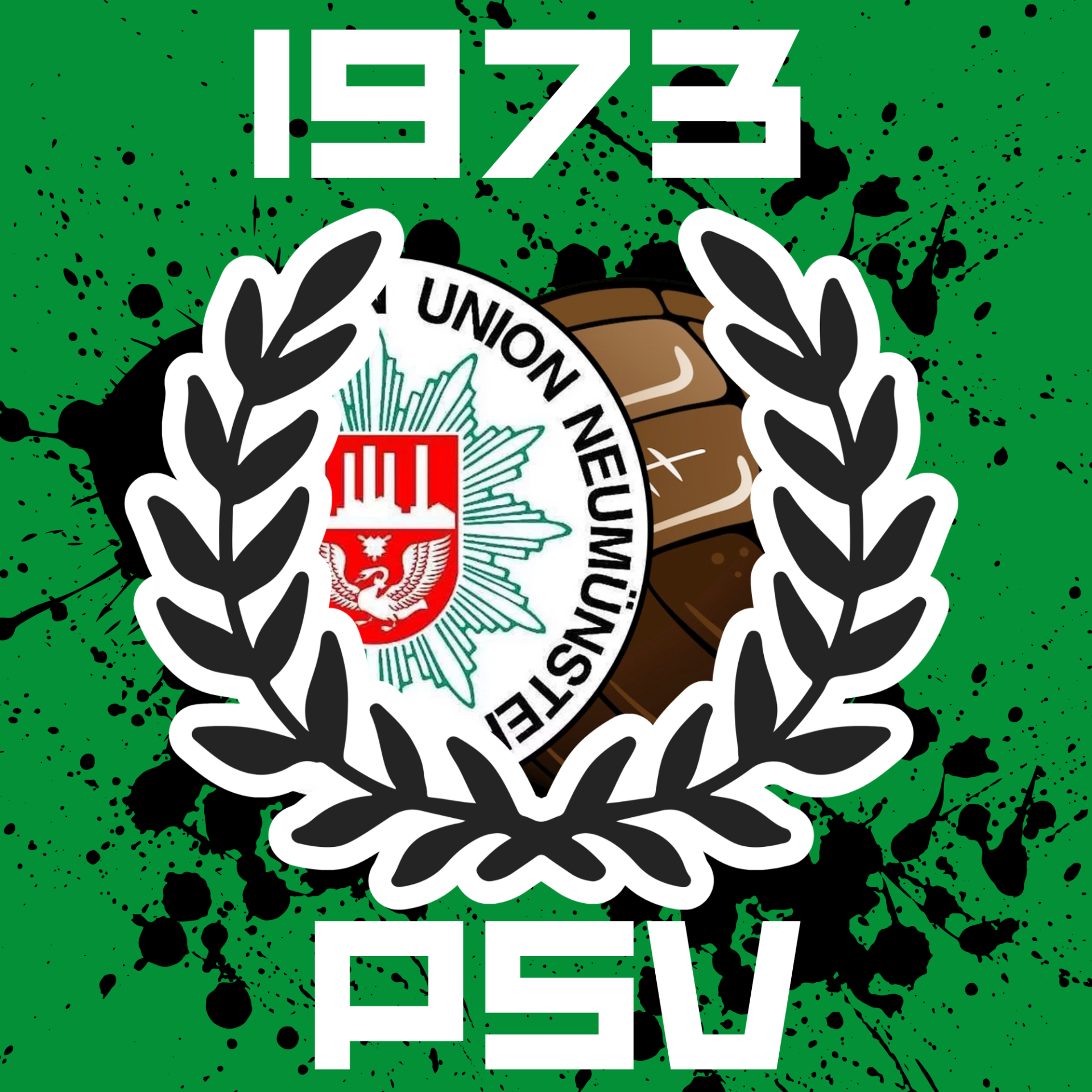 PSV Neumünster (1973) 8X8cm / 500 Stück
