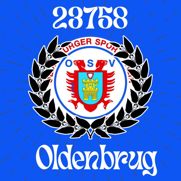 Oldenburger SV (23758) 8x8cm / 500 Stück