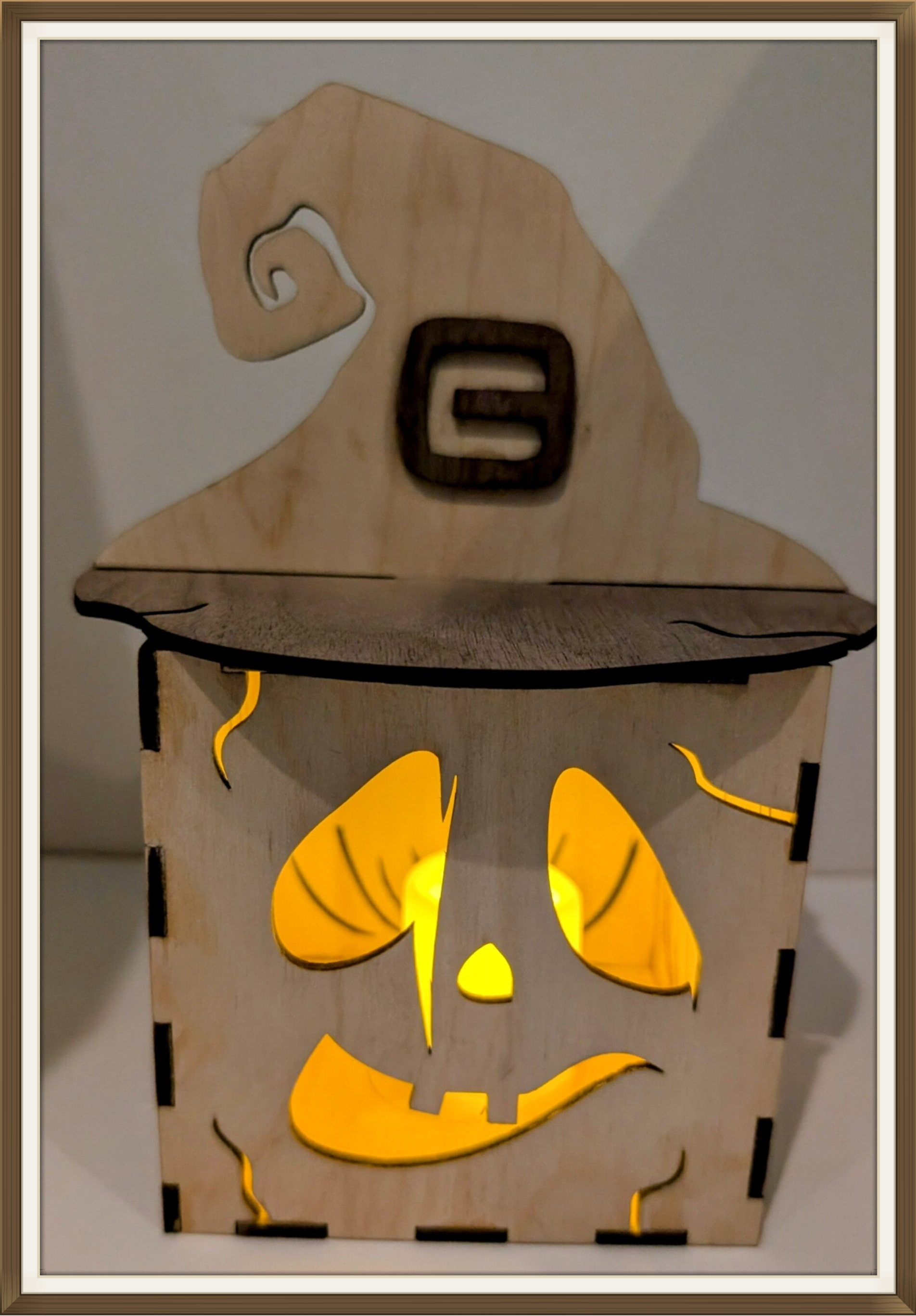 Petite lanterne Halloween.