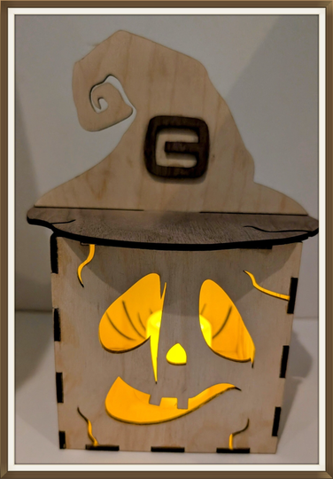 Petite lanterne Halloween.