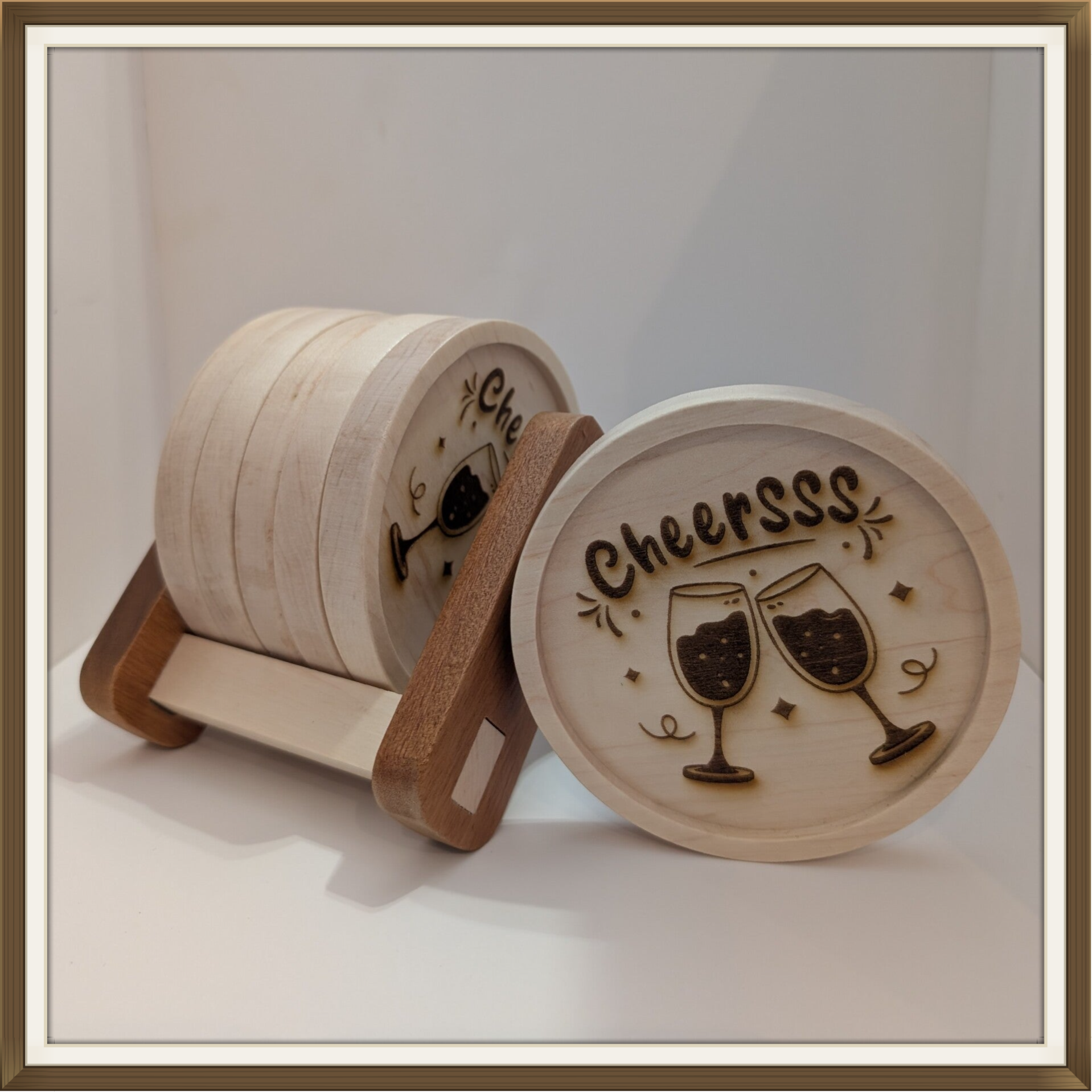 Sous-verres personnalisables